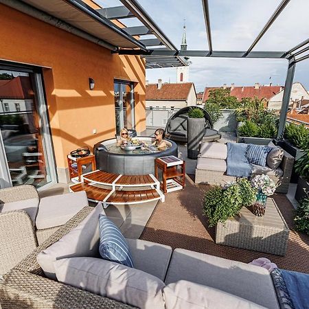 Apartmán Bükk Penthouse, panoráma jacuzzival Miškovec Exteriér fotografie