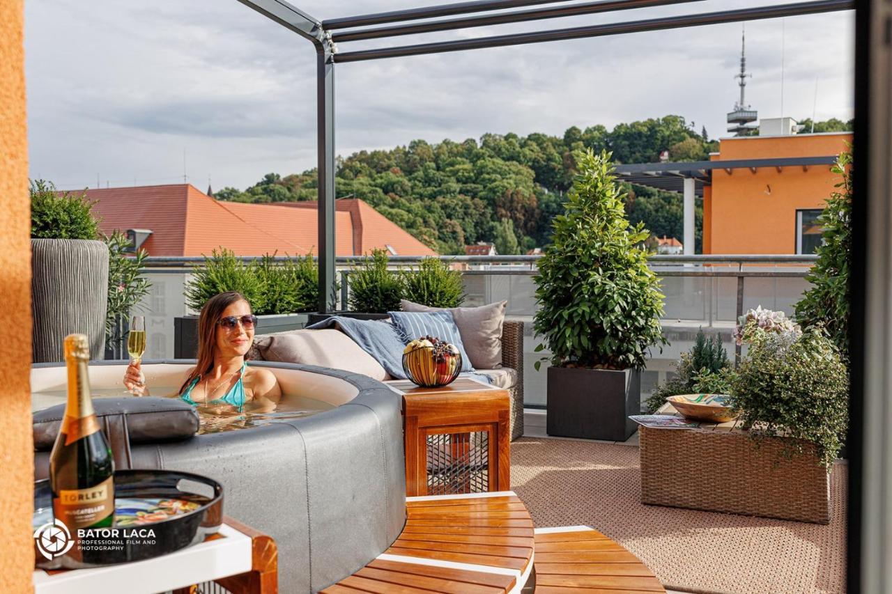 Apartmán Bükk Penthouse, panoráma jacuzzival Miškovec Exteriér fotografie